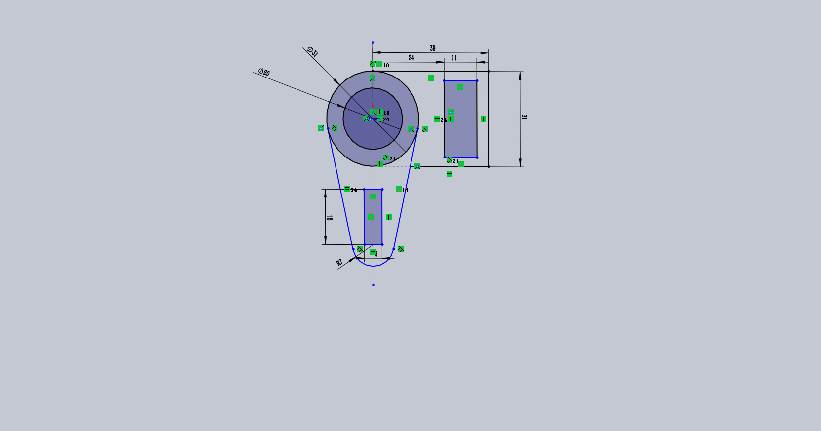 黄大哥的作业-第3讲 solidworks画图-草图入门02_【万